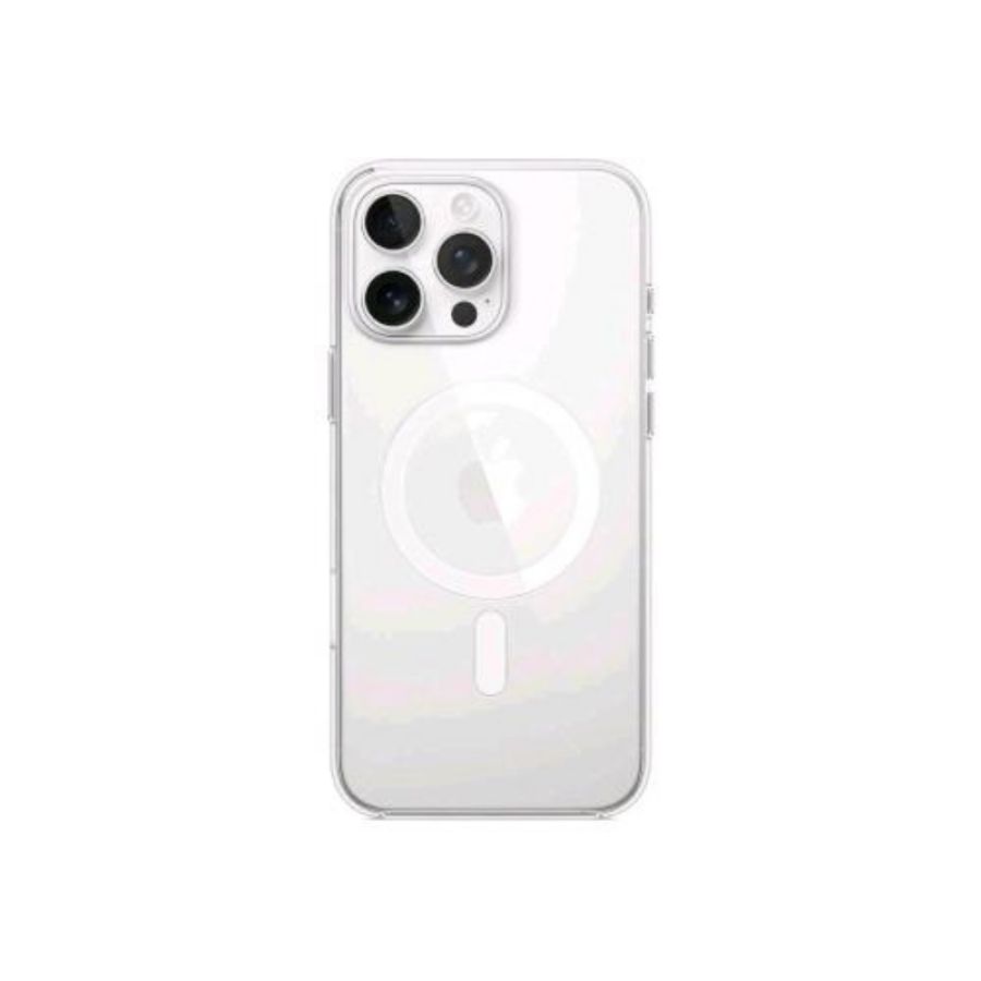 Apple iphone 16 pro max clear case cover magsafe in policarbonato trasparente