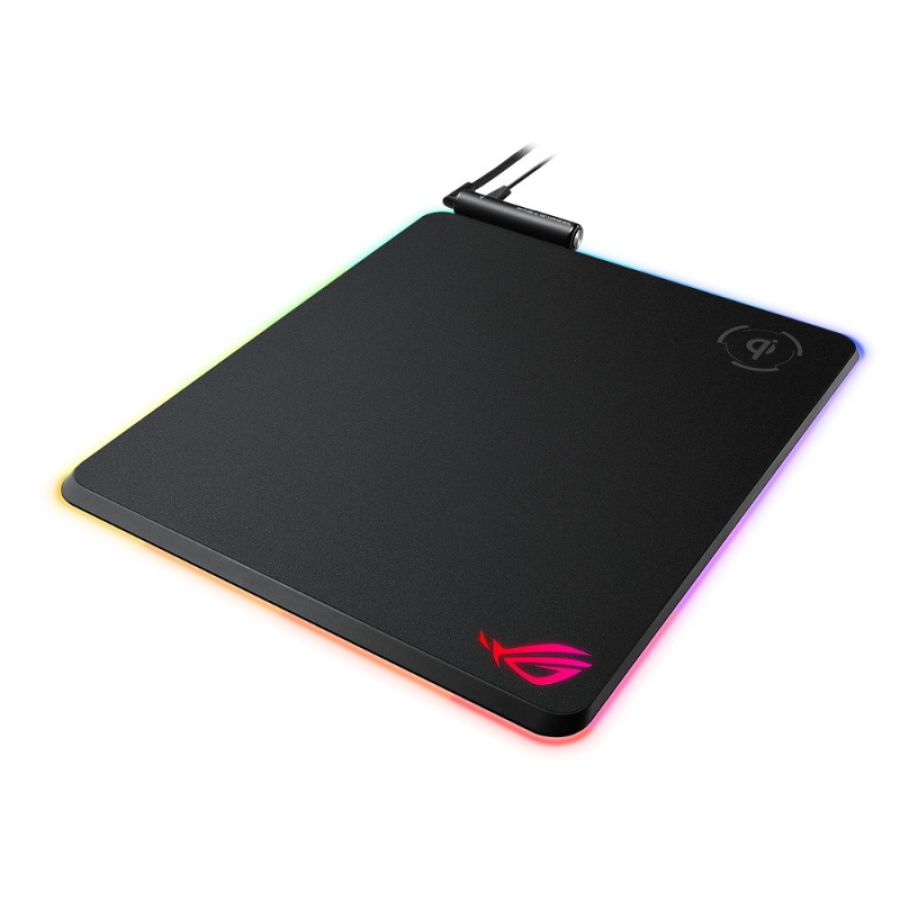 Asus rog balteus tappetino per mouse per gioco da computer nero