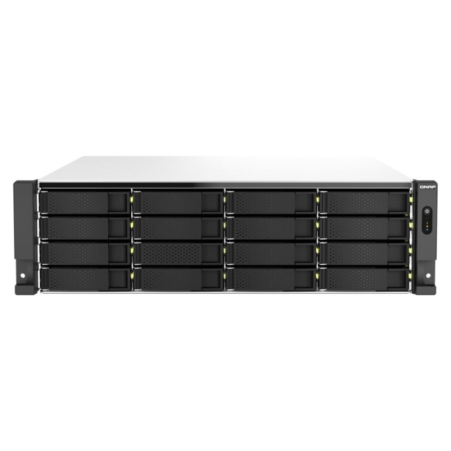 Qnap ts-h2287xu-rp nas armadio (3u) collegamento ethernet lan nero, bianco e-2336