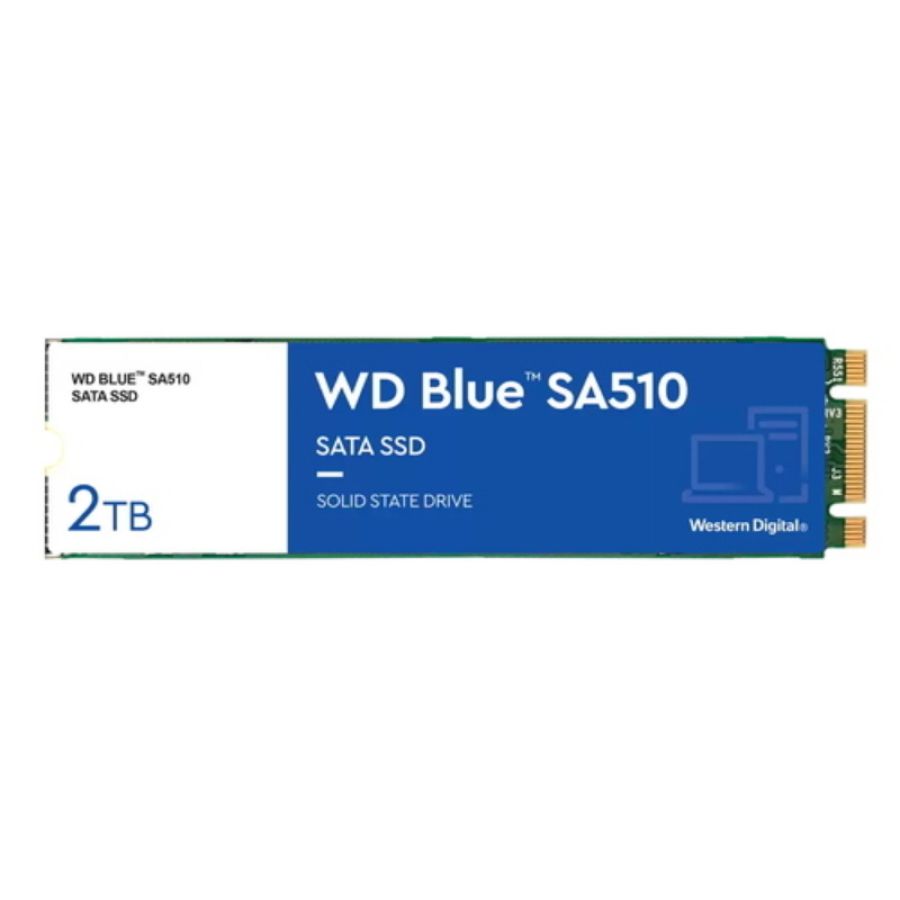Western digital ssd blue 2tb m.2 sa510 2280 sata iii 6 gbs
