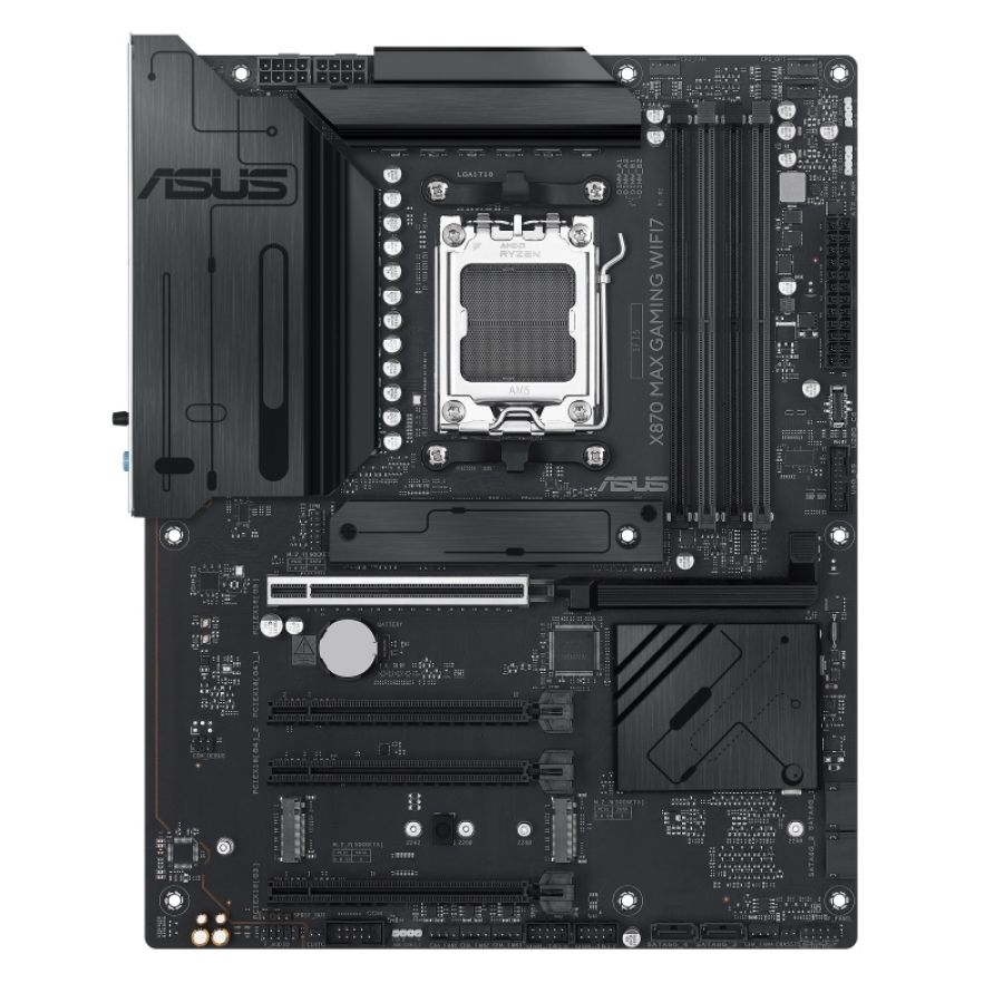 Asus mb x870 max gaming wifi7 w//am5,x870,usb4,wifi7,aura bianca