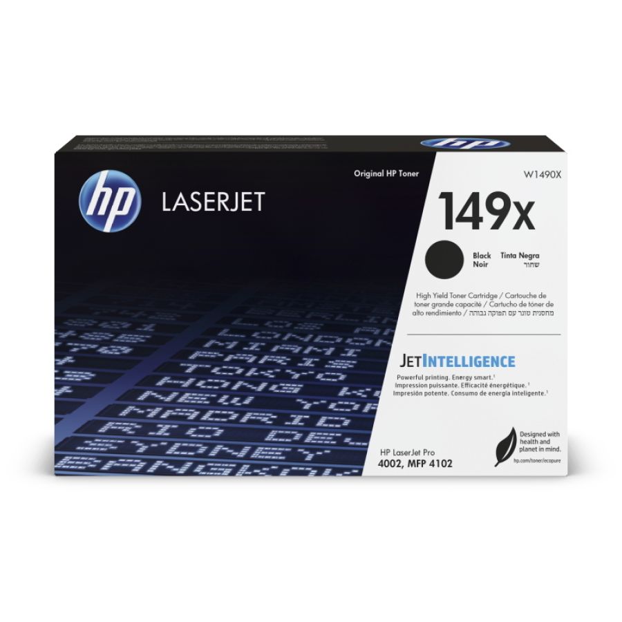 Hp toner 149x alto rendimento laser nero