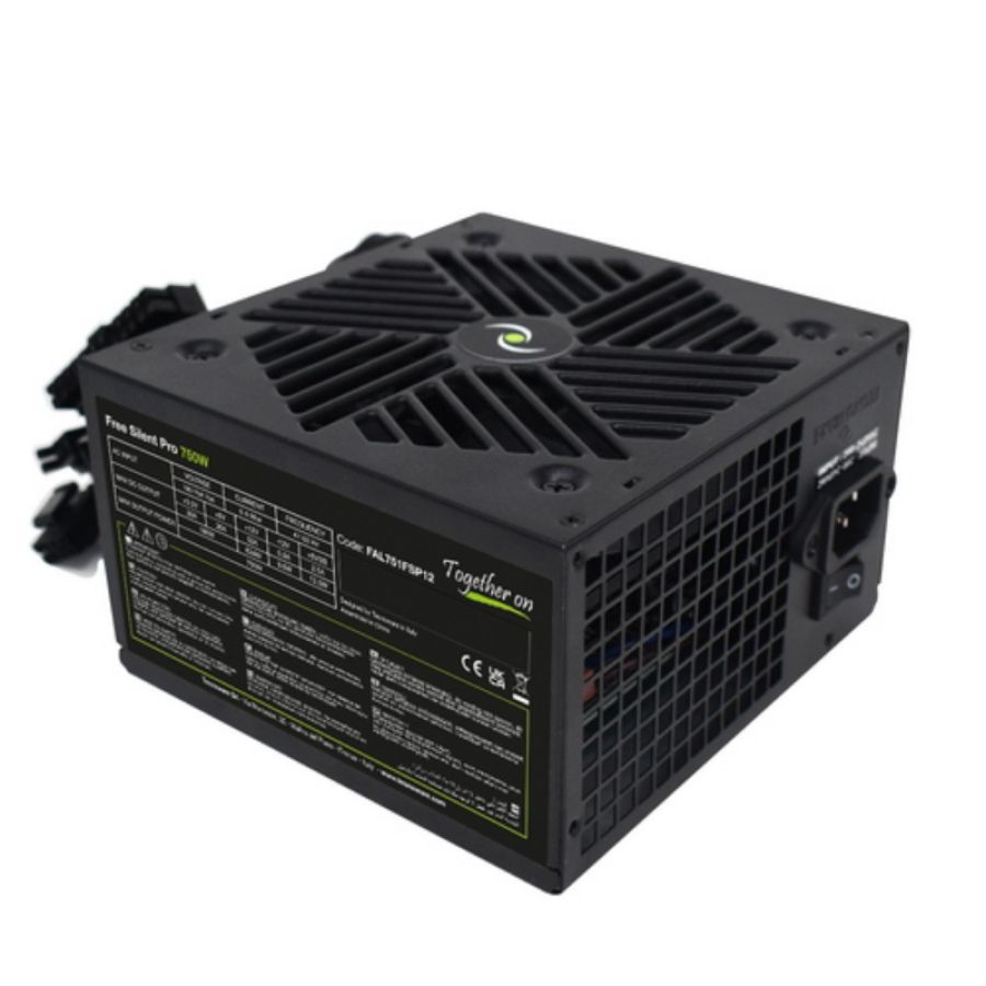 Tecnoware alimentatore free silent pro 750w 12 cm psu