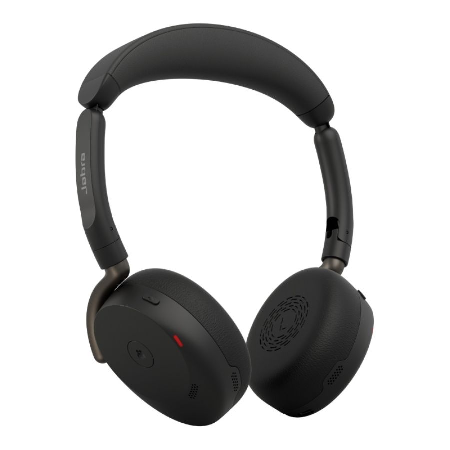 Jabra evolve3 65 flex auricolare wireless a padiglione ufficio usb tipo-c bluetooth nero