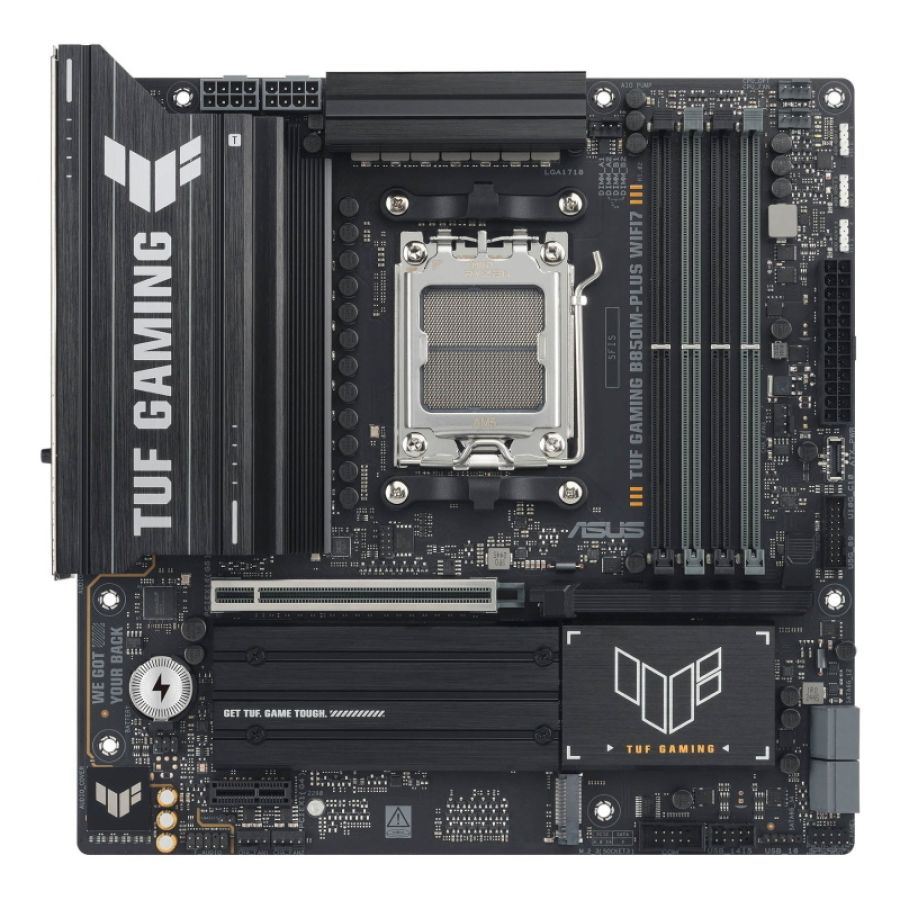 Asus tuf gaming b850m-plus wifi7 amd b850 socket am5 micro atx