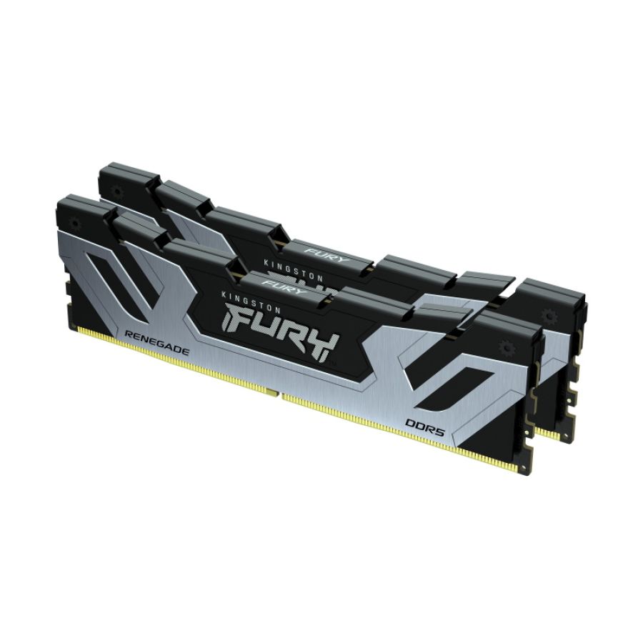Kingston technology fury 24gb 8400mt/s ddr5 cl40 cudimm renegade silver xmp