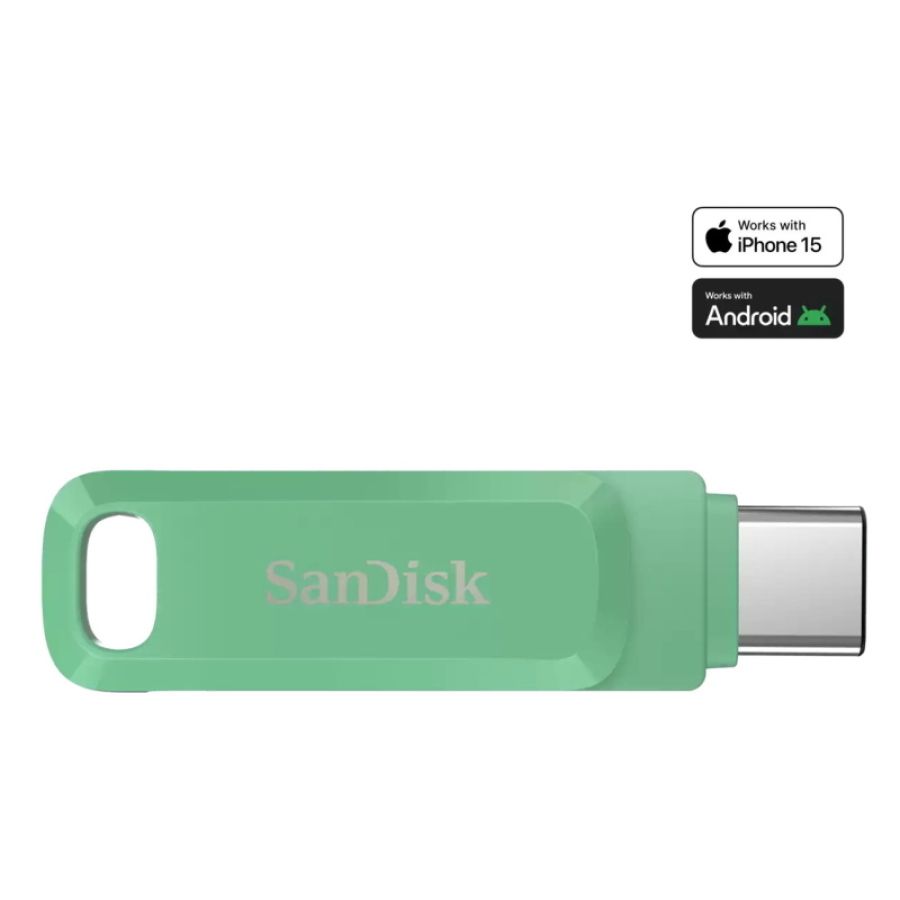 Sandisk ultra dual drive go unità flash usb 1 tb usb tipo-c 3.2 gen 1 (3.1 gen 1) verde