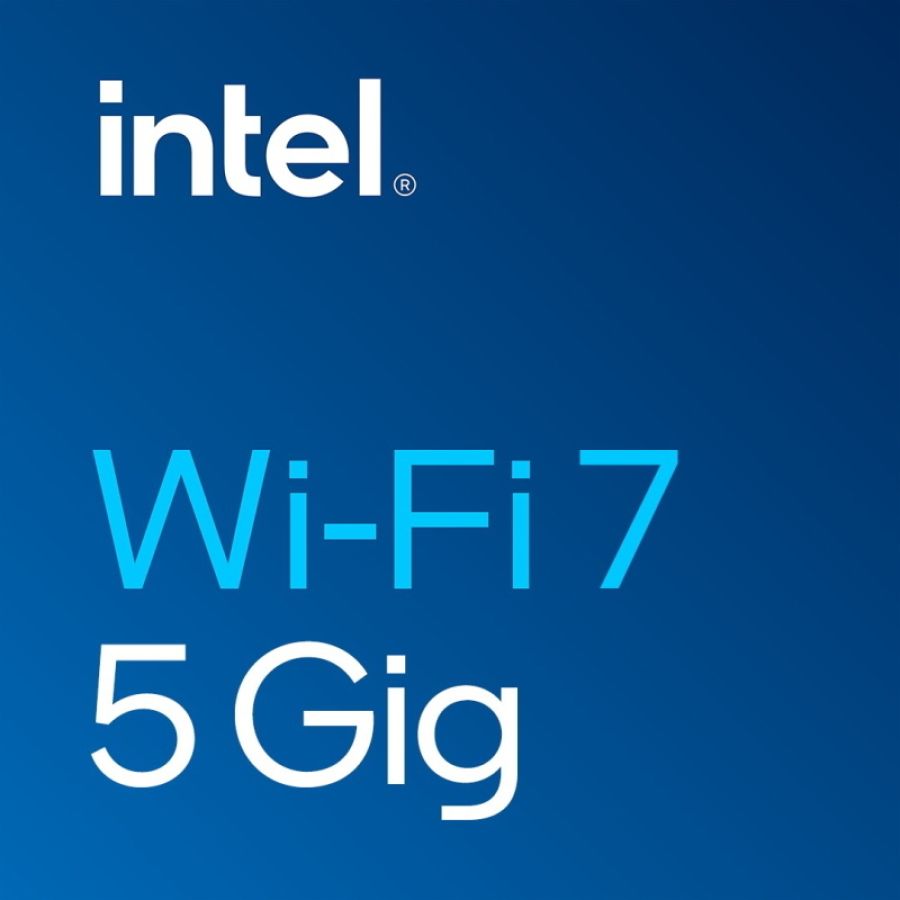 Intel wi-fi 7 be200 interno wlan / bluetooth 5800 mbit/s