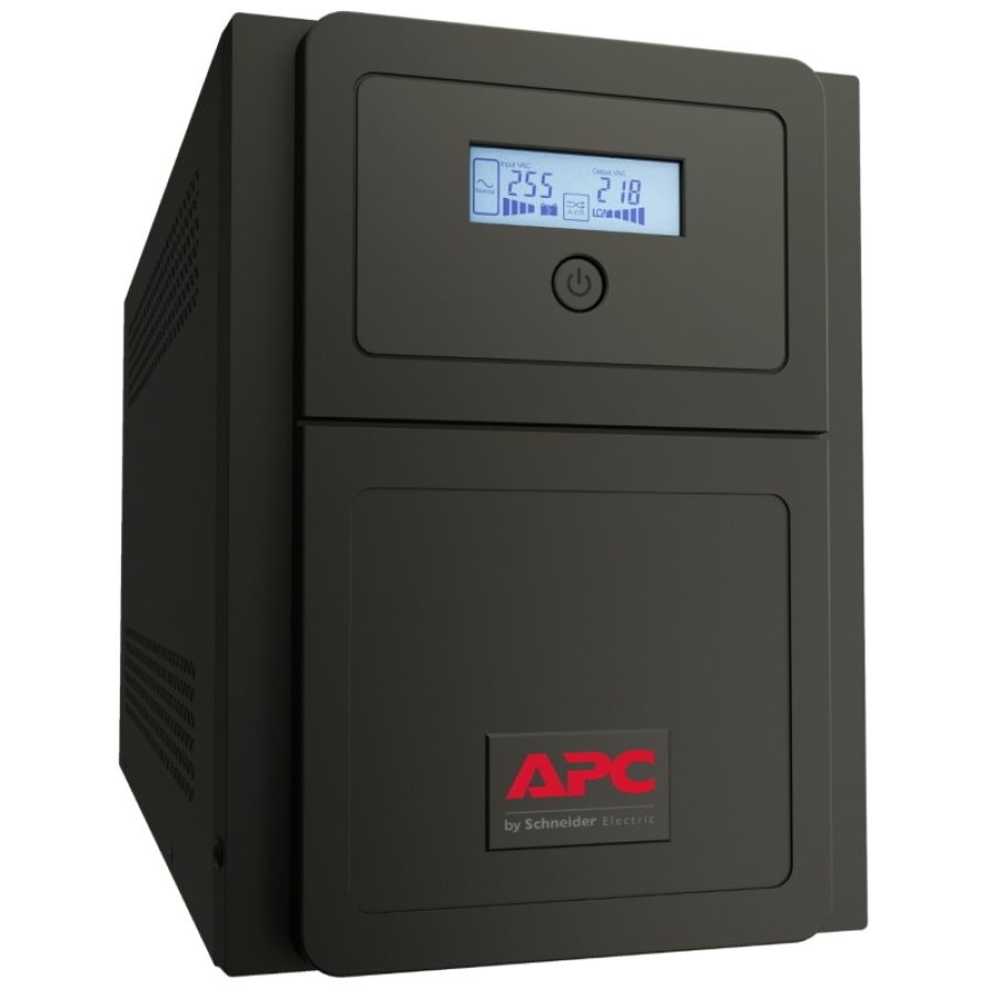 Apc easy ups smv gruppo di continuità (ups) a linea interattiva 1 kva 700 w 6 presa(e) ac