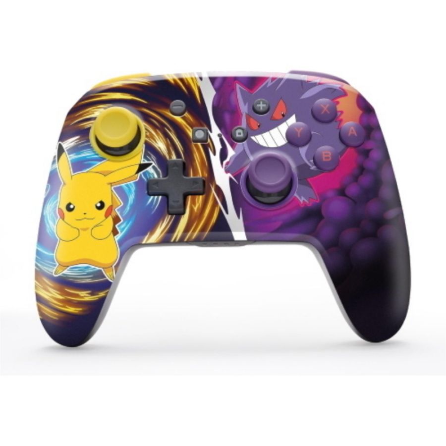 Powera nintendo switch enhanced controller wireless - pikachu vs. gengar