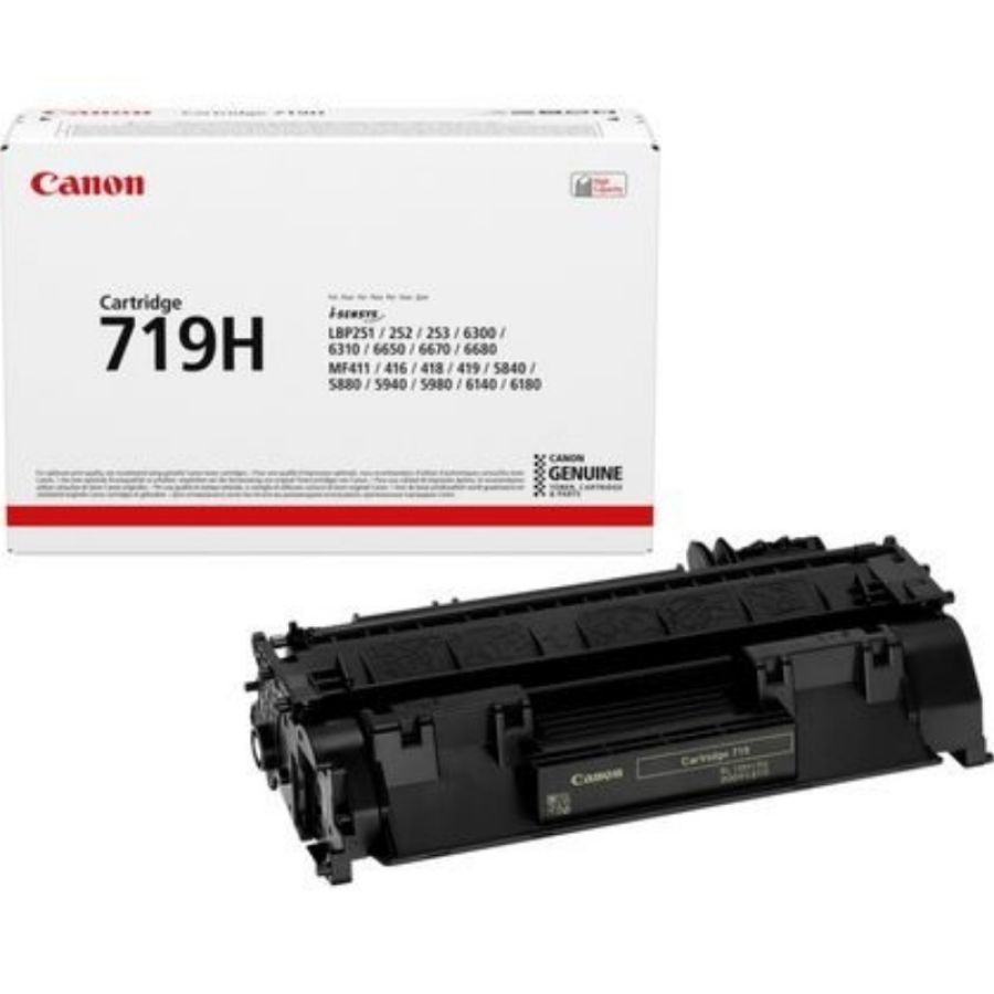 Canon 719h cartuccia toner 1 pz originale nero