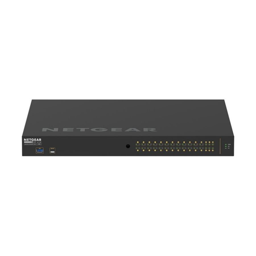Netgear m4250-26g4xf-poe+ gestito l2/l3 gigabit ethernet (10/100/1000) supporto power over ethernet (poe) 1u nero