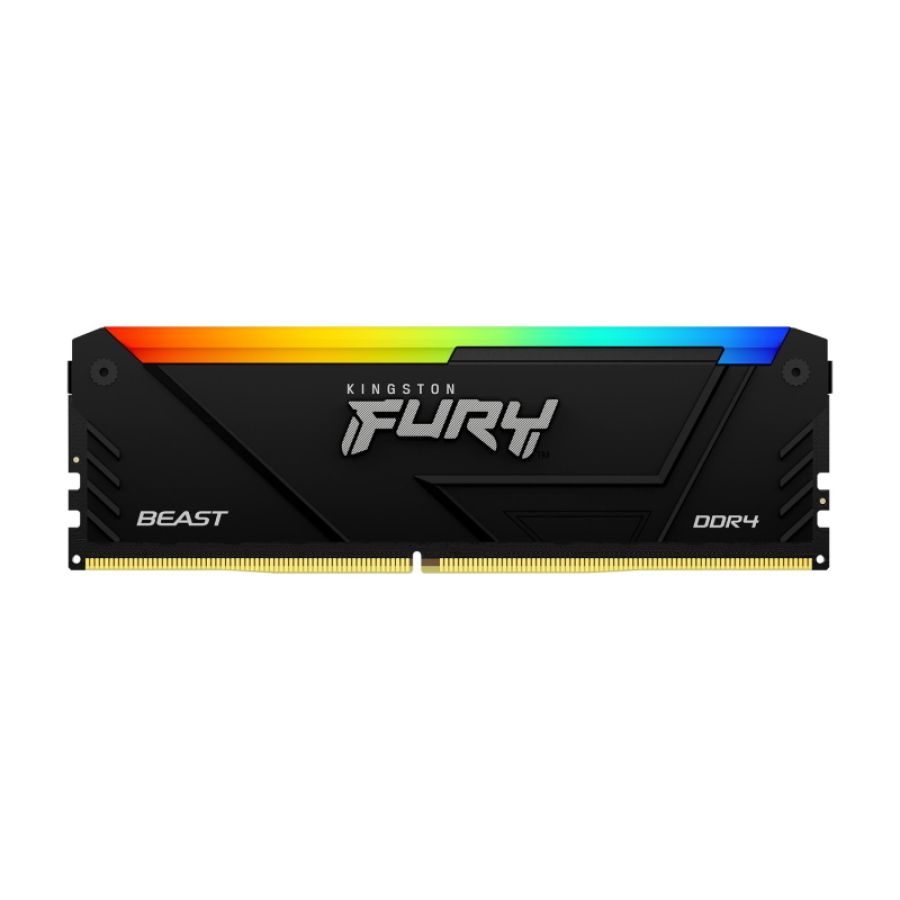 Kingston technology fury beast 8gb 3200mt/s ddr4 cl16 dimm rgb