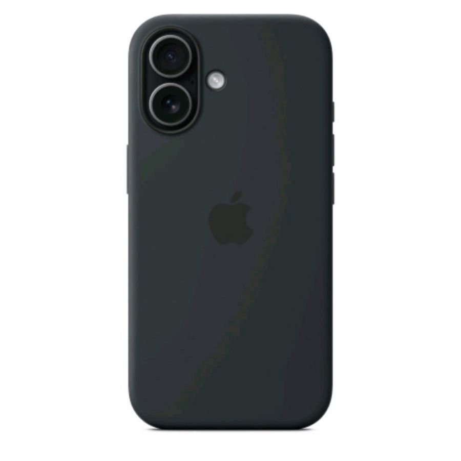 Apple iphone 17 custodia in silicone magsafe nero