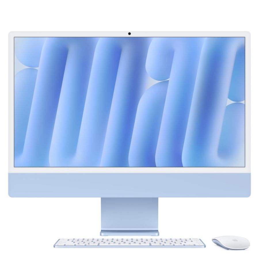 Apple imac apple m m4 59,7 cm (23.5\) 4480 x 2520 pixel pc all-in-one 16 gb 256 gb ssd macos sequoia wi-fi - tastiera qwertz