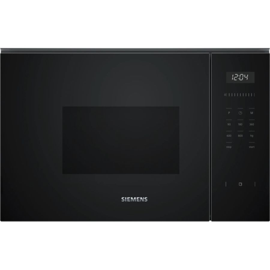 Siemens iq500 bf525lmb1 forno a microonde nero solo microonde da incasso 20 l 800 w