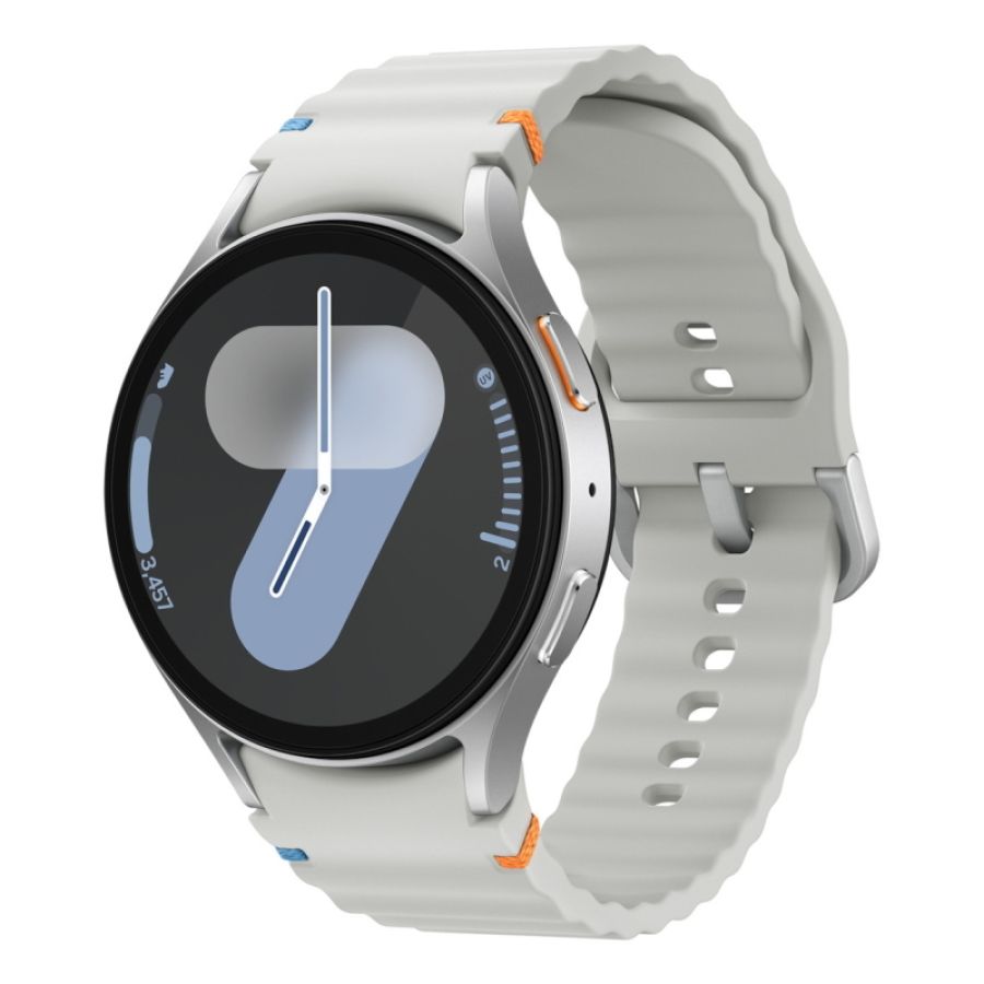 Samsung galaxy watch7 3,81 cm (1.5\) amoled 44 mm digitale 480 x 480 pixel touch screen 4g argento wi-fi gps (satellitare)