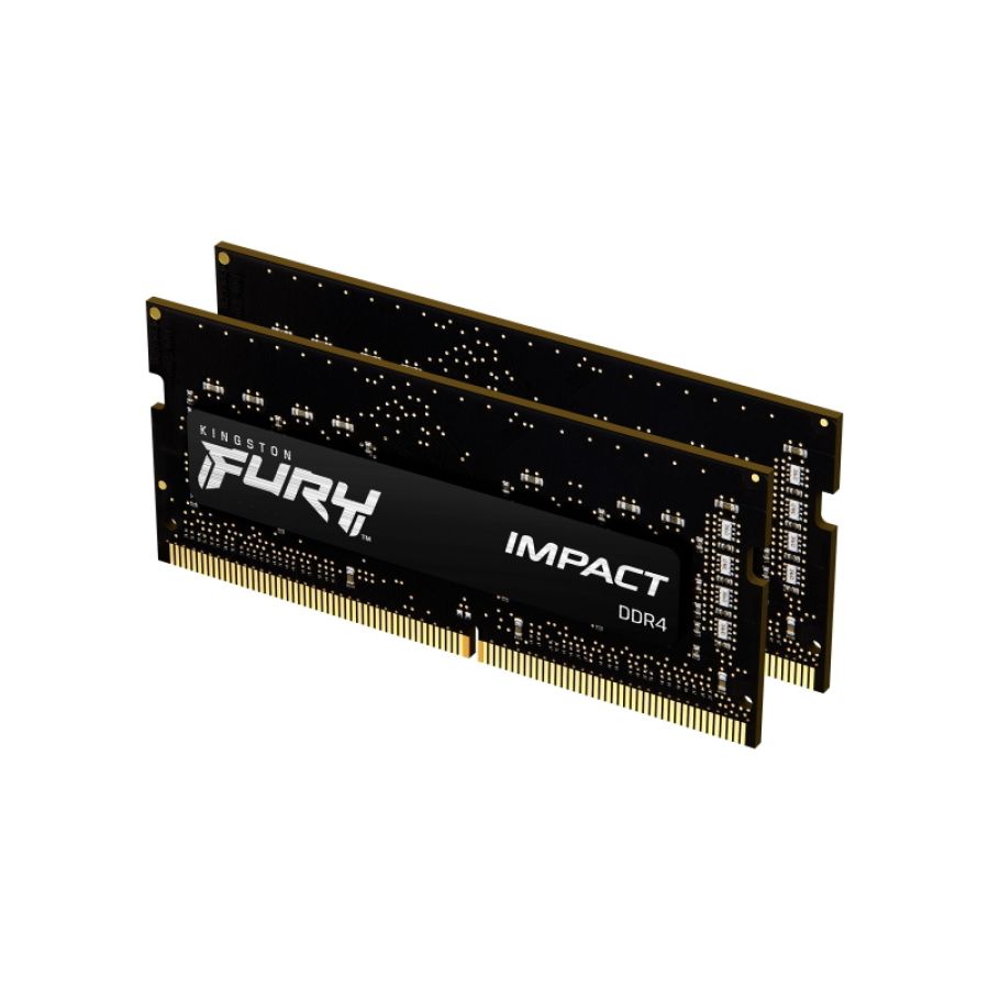 Kingston technology fury 32gb 3200mt/s ddr4 cl20 sodimm (kit of 2) impact