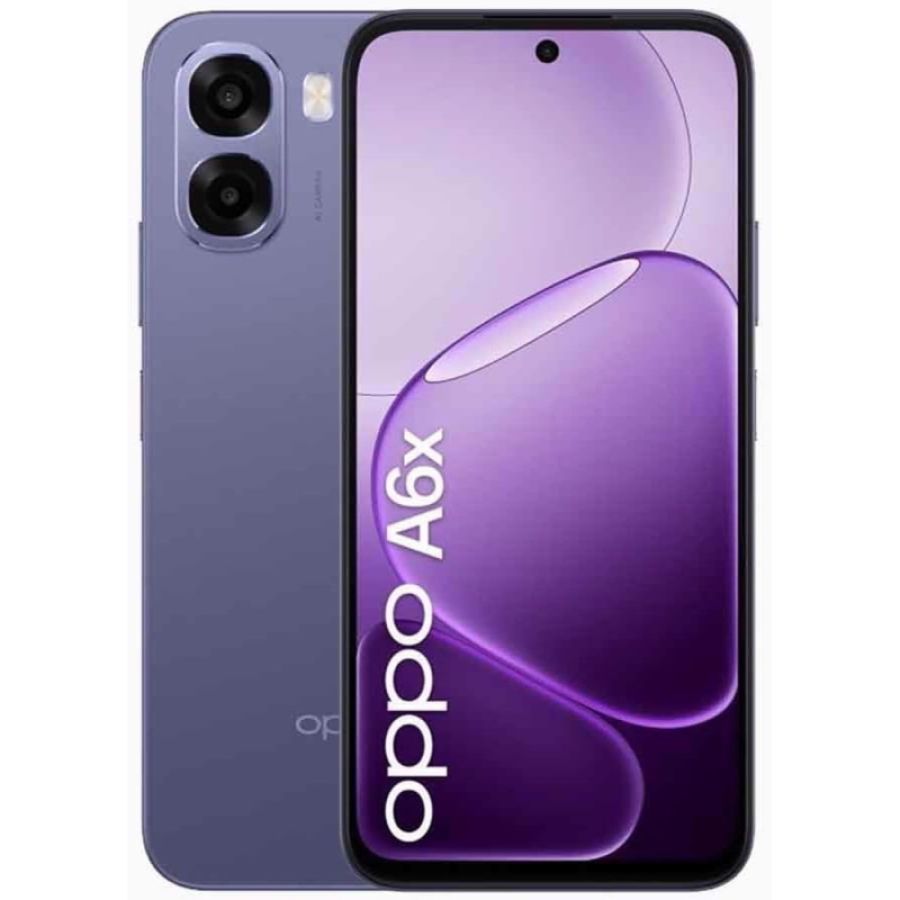 Oppo a6x 5g 4/128gb black purple dual sim - (garanzia italia - no brand)