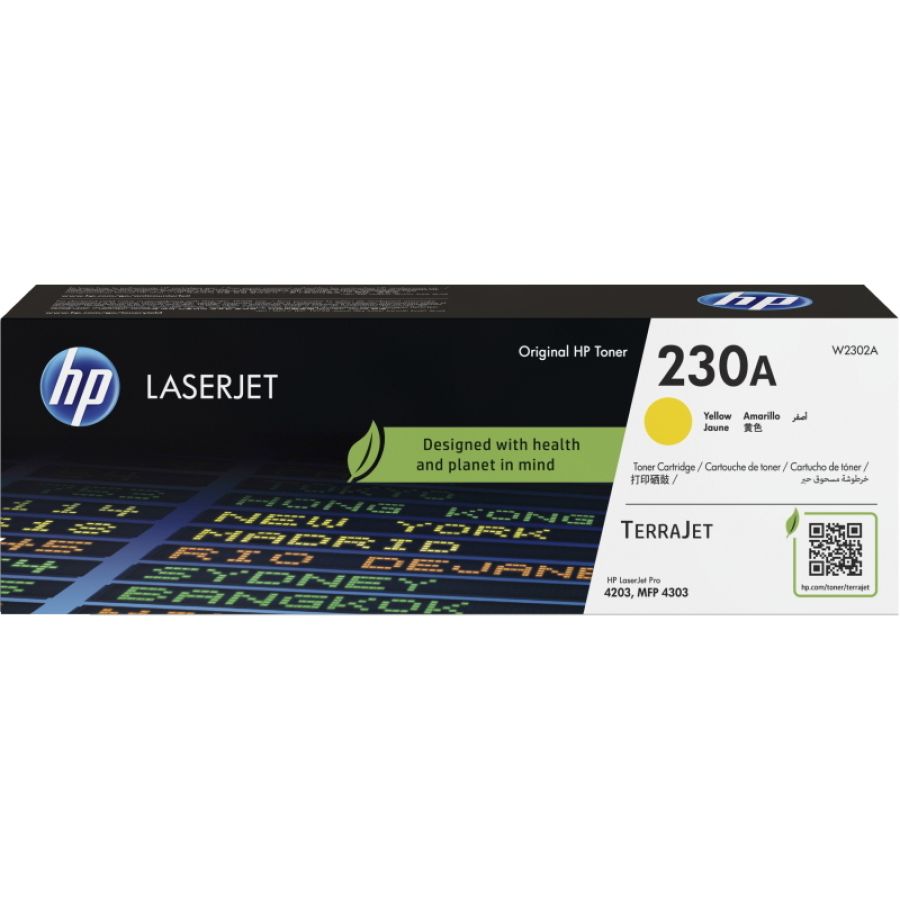 Hp 230a yellow original laserjet toner cartridge