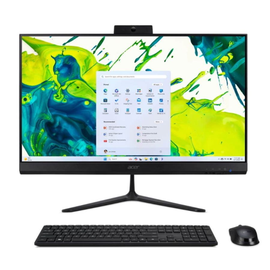 Acer pc aio 23,8 ryzen 5 7430u 8gb 512gb ssd win 11 home