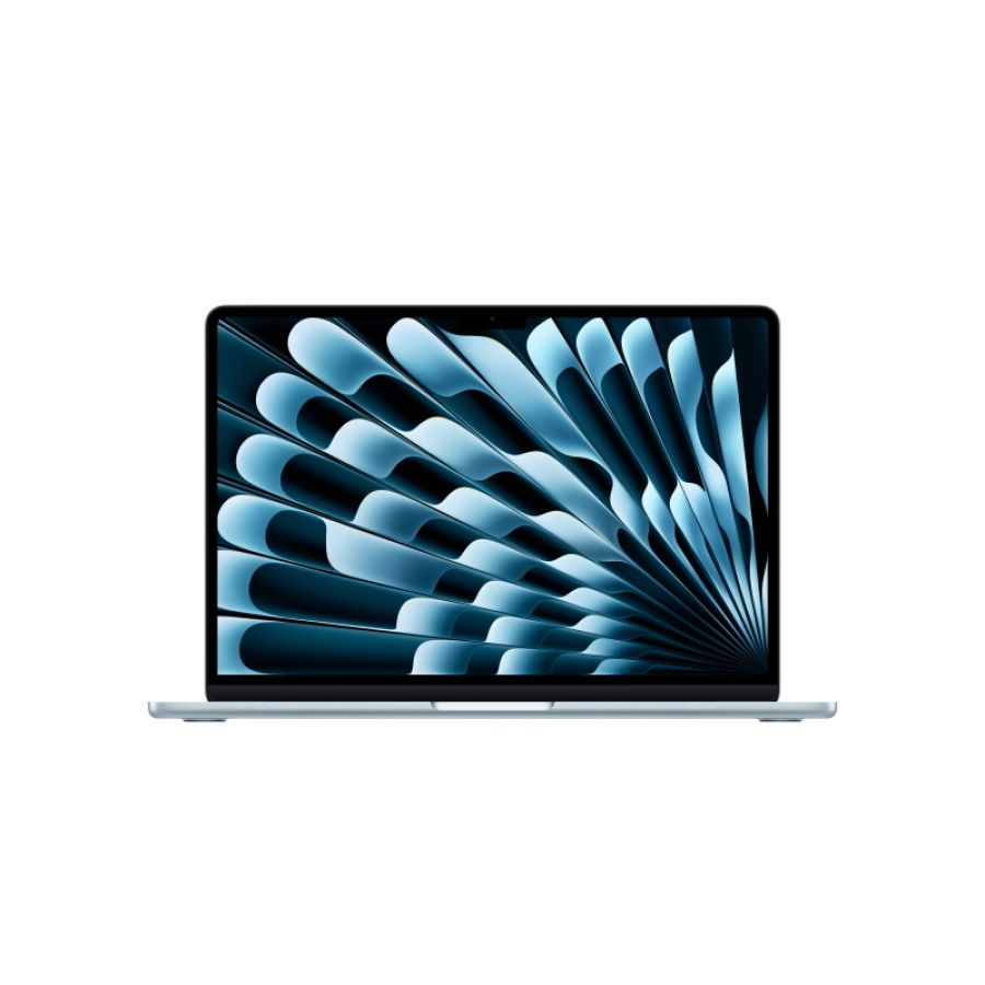 Macbook air 13 : chip apple m5 con cpu 10-core e gpu 10-core 24gb 1tb ssd - celeste