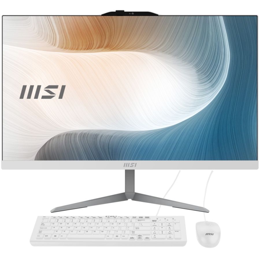 Msi pc aio 23,8 white intel core 5 120u 8gb 512gb ssd win 11 pro