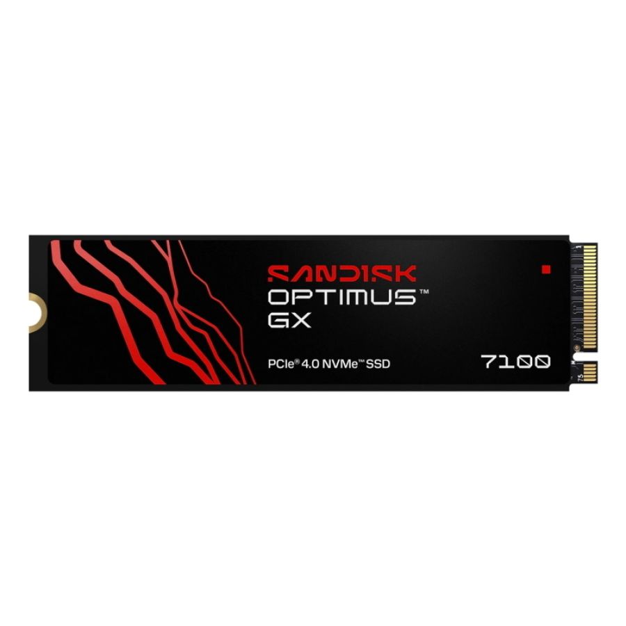 Sandisk optimus gx 7100 ssd 1tb m.2 nvme pcie 4.0 7250/6900 mb/s