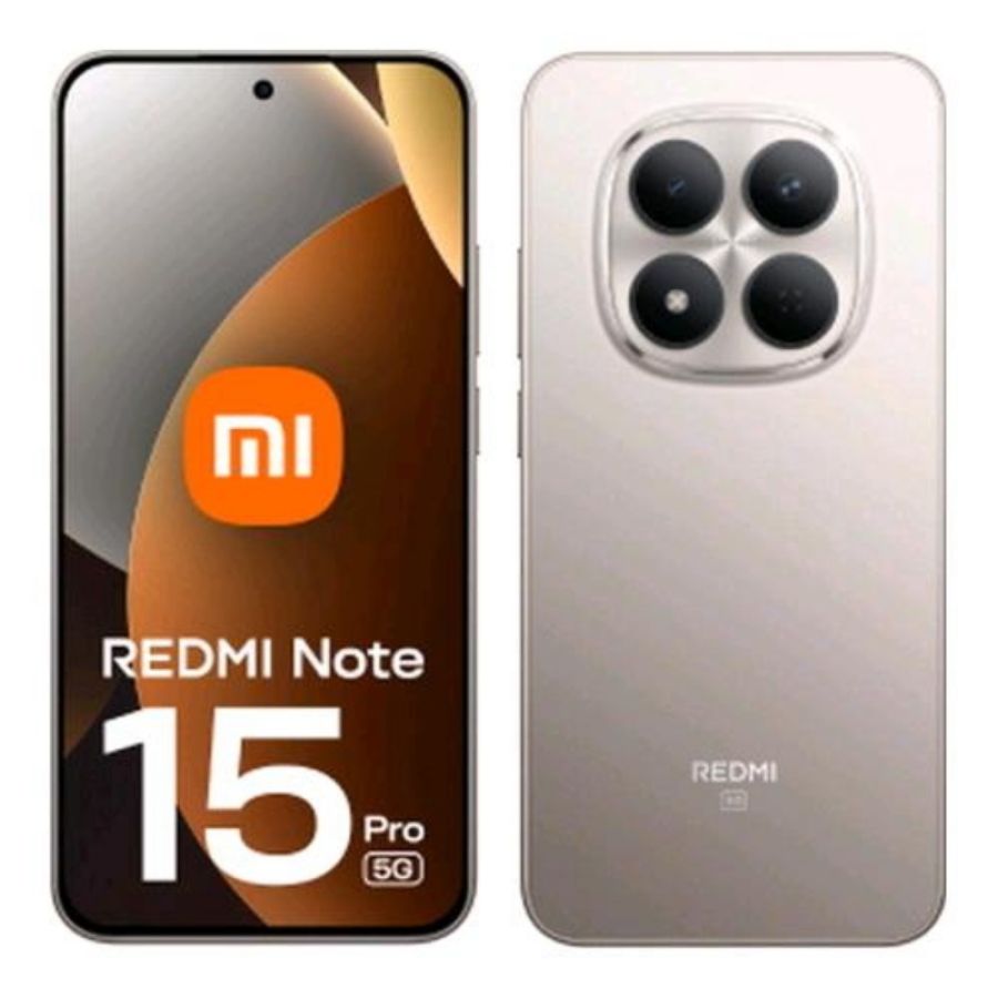 Xiaomi redmi note 15 pro 5g dual sim 6.83 octa core 256gb ram 8gb 5g tim titanium color