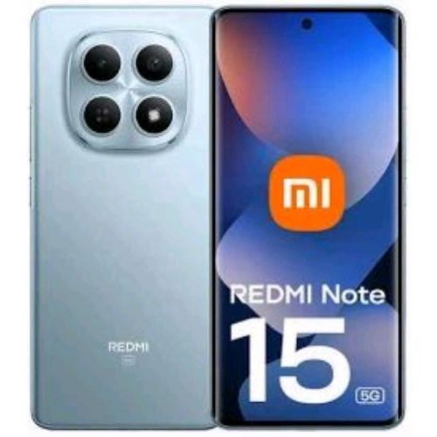 Xiaomi redmi note 15 5g dual sim 6.77 octa core 512gb ram 8gb 5g europa glacier blue
