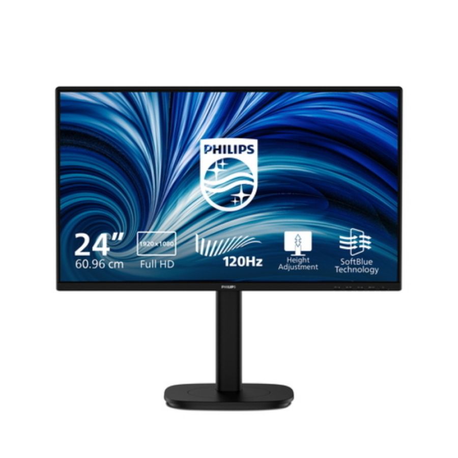 Philips monitor 23,8 led ips fhd 16:9 4ms, reg altezza, vga/dp/hdmi
