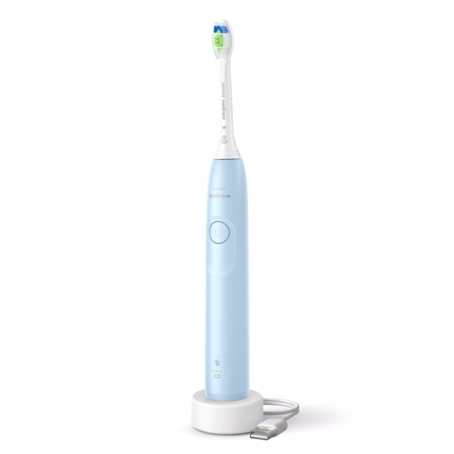 Philips ped spazzolino da denti elettrico con philips hx7108/01 sonicare celeste