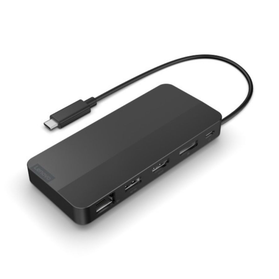 Lenovo 40b90100eu replicatore di porte e docking station per laptop cablato usb 3.2 gen 1 (3.1 gen 1) type-c nero