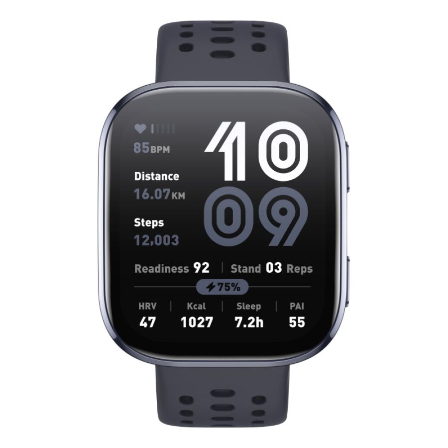 Amazfit bip 6 black 5 cm (1.97\) amoled digitale 390 x 450 pixel touch screen nero gps (satellitare)