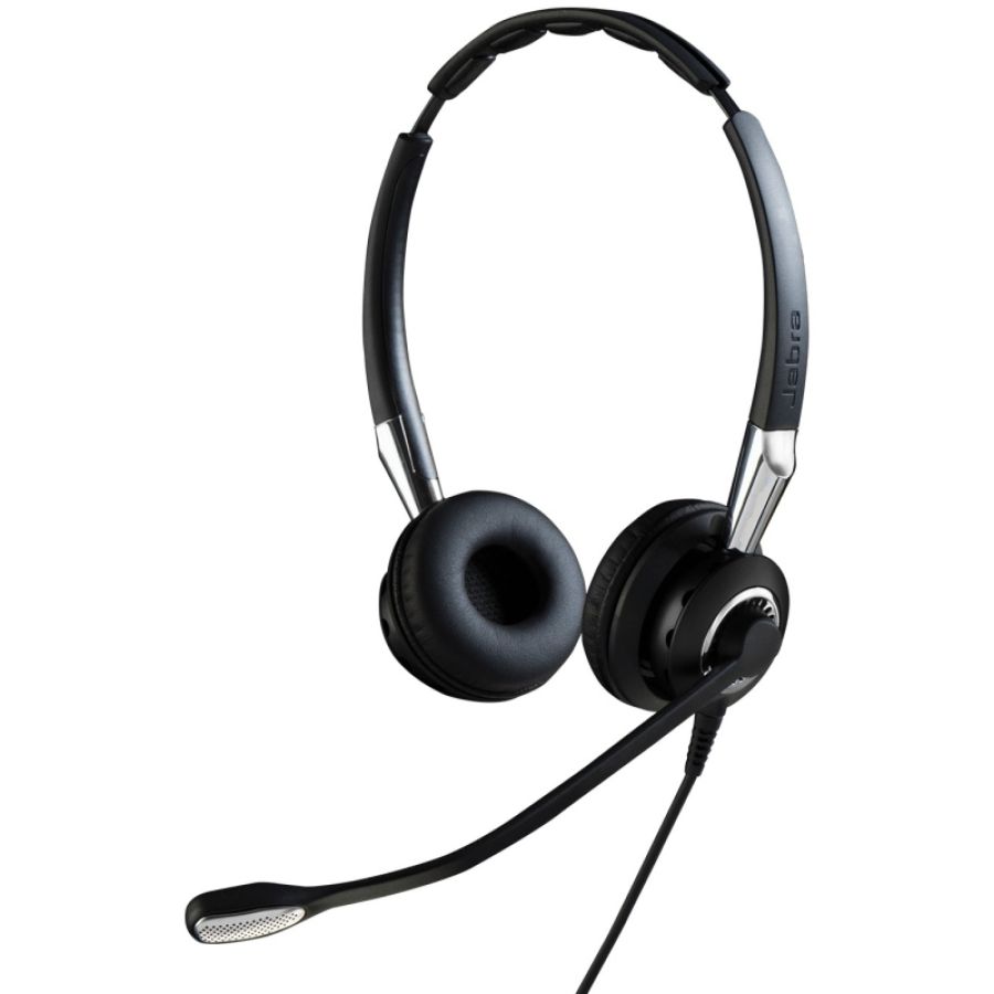Jabra 2409-820-204 cuffia e auricolare cablato a padiglione ufficio nero, argento