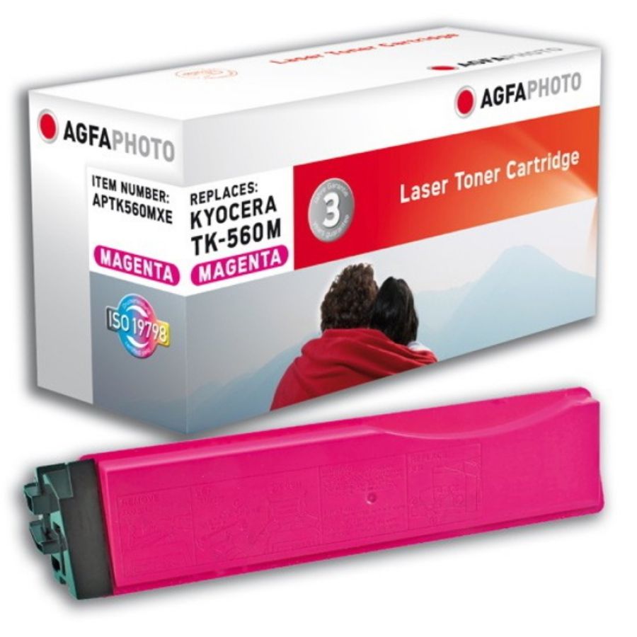 Agfaphoto aptk560mxe cartuccia toner 1 pz magenta