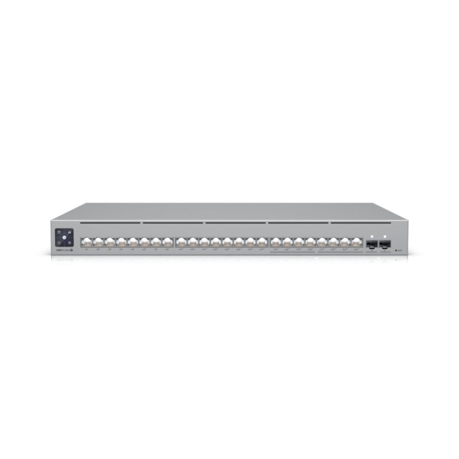 Ubiquiti usw-pro-max-24-poe l3 2.5g ethernet (100/1000/2500) supporto power over ethernet (poe) grigio
