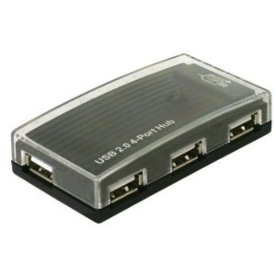 Delock hub usb 2.0 external 4 port 480 mbit/s