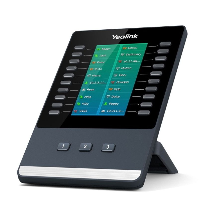 Yealink exp50 modulo add-on ip nero, grigio 23 pulsanti