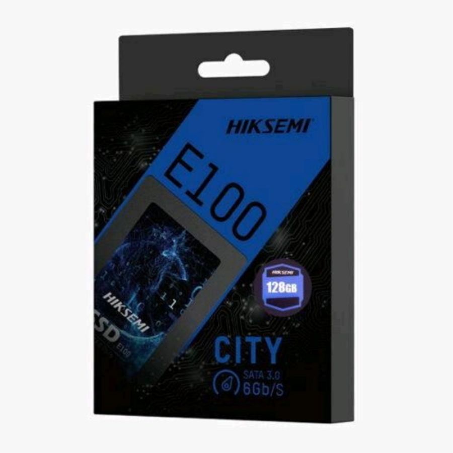 Hikvision hiksemi e100 city ssd 128gb sata iii 2.5 interno 3d nand - lettura: 460 mb/s scrittura: 360 mb/s