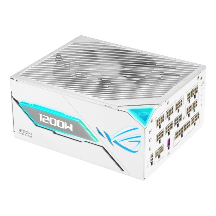 Asus rog -thor-1200p3-white-gaming-e alimentatore per computer 1200 w 24-pin atx atx bianco