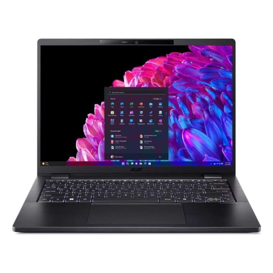 Acer travelmate p6 tmp614-73-tco-58uj intel core ultra 5 125h computer portatile 35,6 cm (14\) wuxga 16 gb lpddr5x-sdram 512 gb