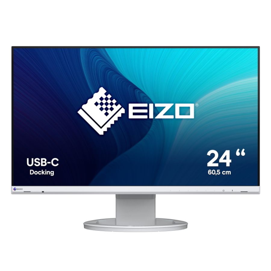 Eizo flexscan ev2480-wt led display 60,5 cm (23.8\) 1920 x 1080 pixel full hd bianco