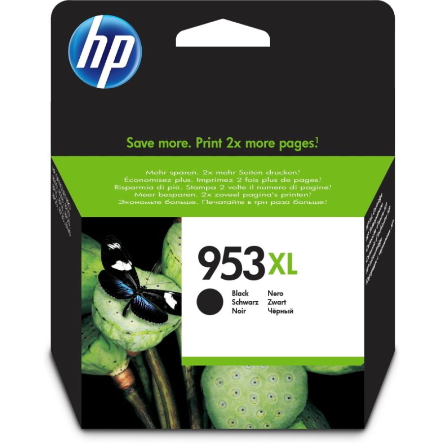 Hp cartuccia di inchiostro nero originale ad alta capacità 953xl