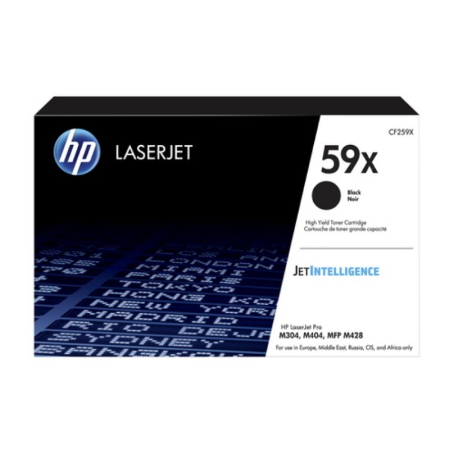 Hp toner nero cf259x 59x alta capacita 10000 pag, 59x ts