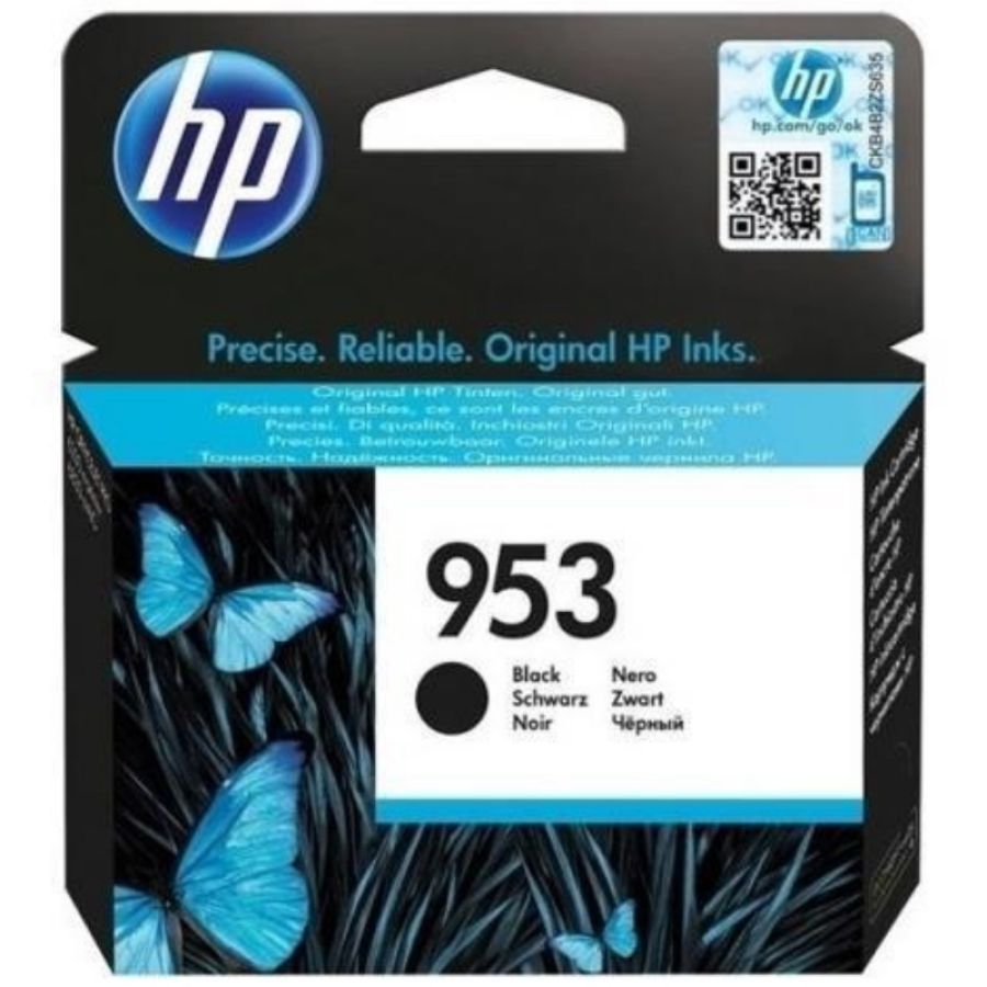 Hp cart ink nero 953 per oj pro 8210/8710/8715/8720/8725/8730/8740