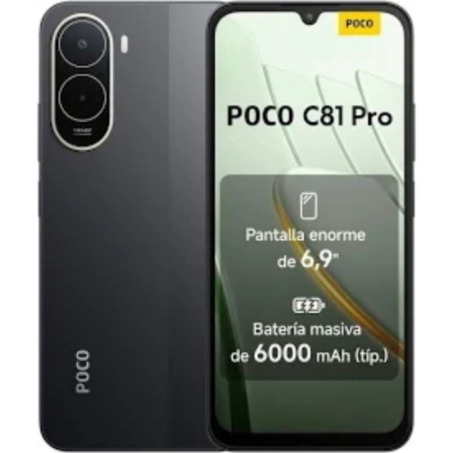 Xiaomi poco c81 pro dual sim 6.9 octa core 256gb ram 4gb 4g lte europa black