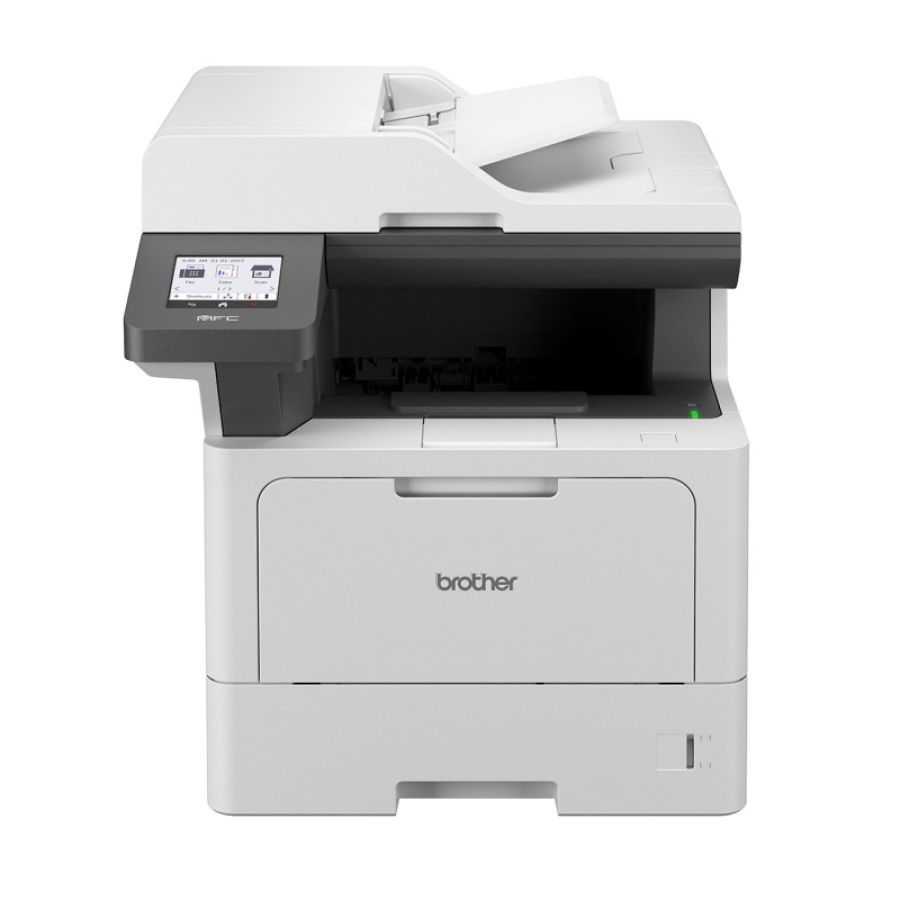 Brother multifunzione laser a4 b/n, 48ppm scansione fronte/retro auto usb/wifi 4 in 1