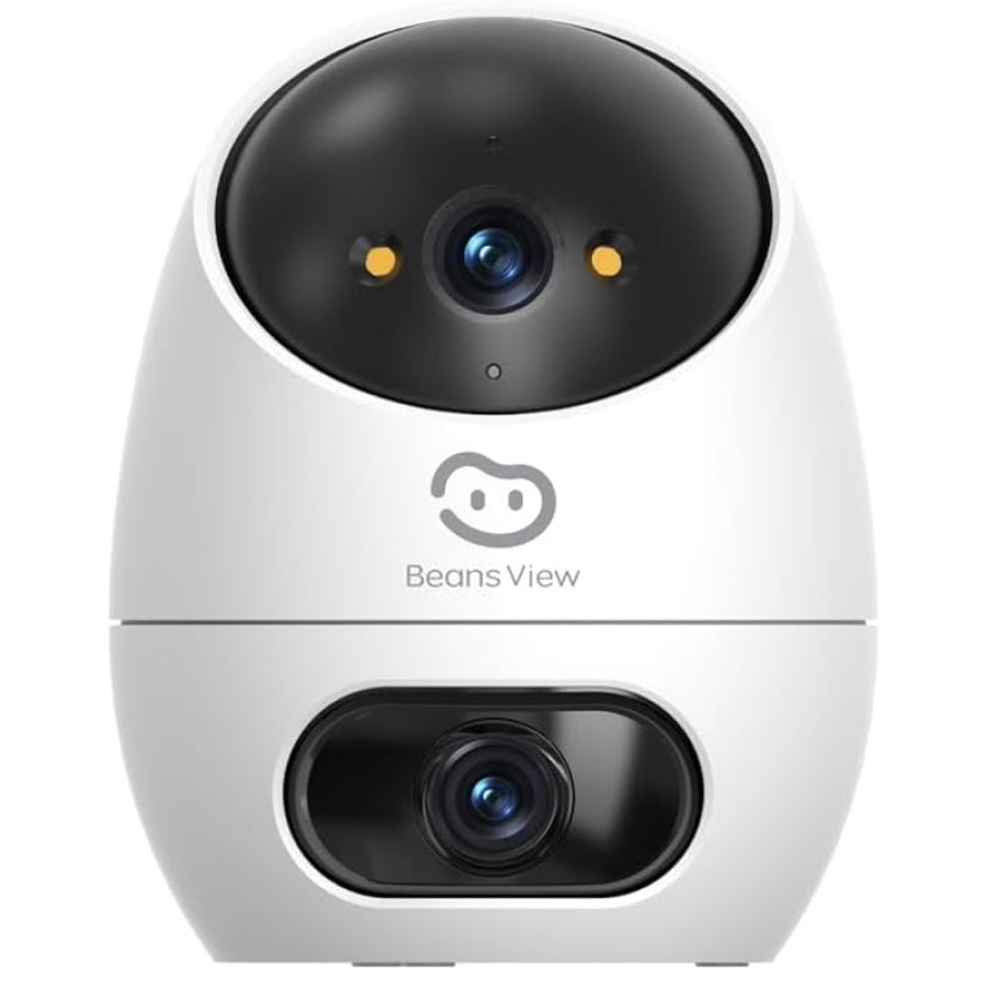 Beans view d220 2k (33wb) - telecamera motorizzata da interno - doppio obiettivo - 360 gradi