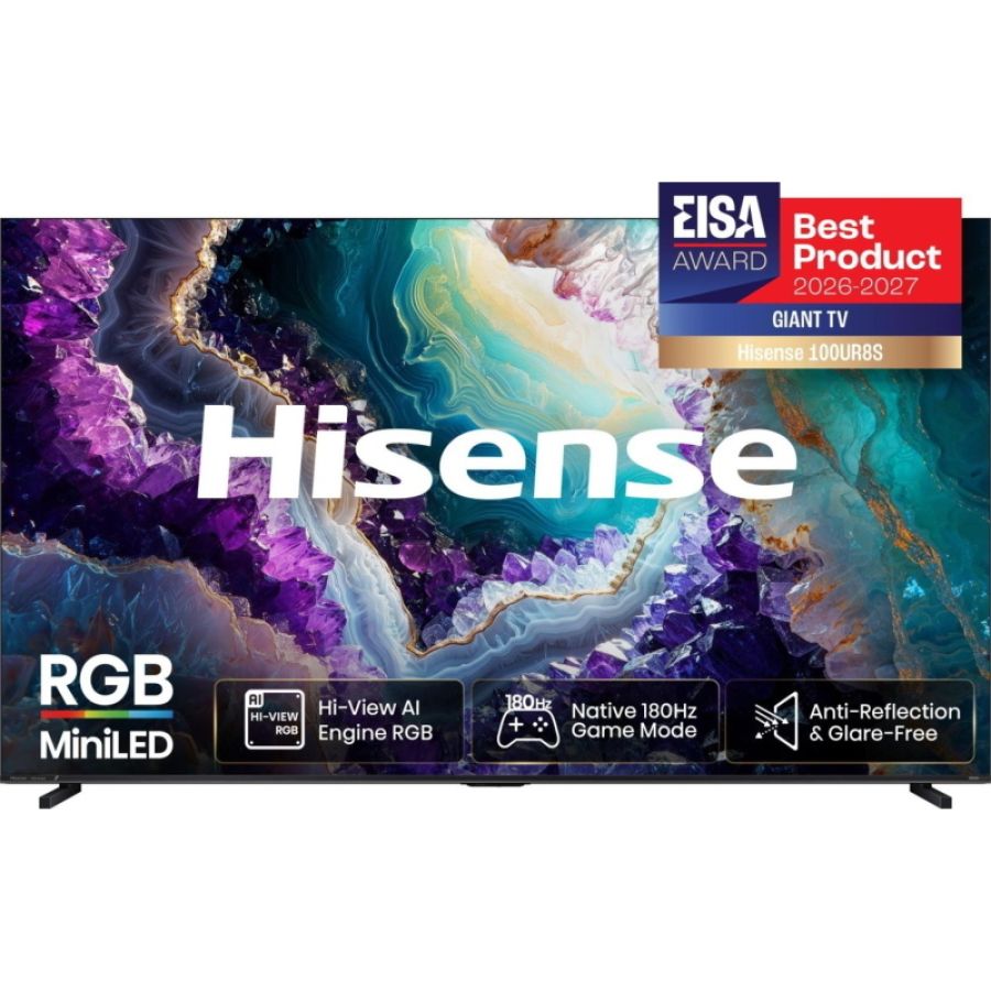 Hisense 100ur8ds 2,54 m (100\) 4k ultra hd smart tv wi-fi nero